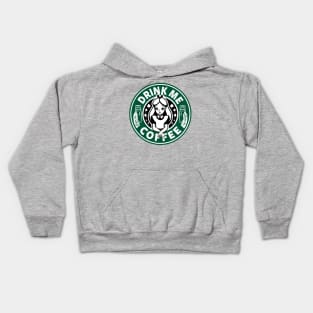 Drink Me Coffee Kids Hoodie